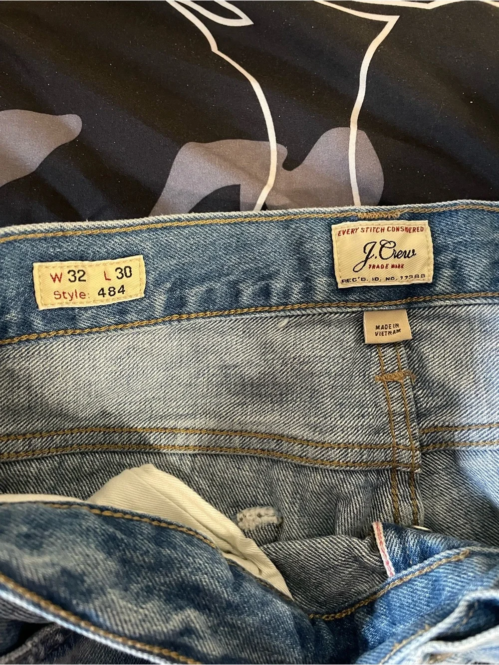 J. Crew Light Blue Straight-Leg Jeans